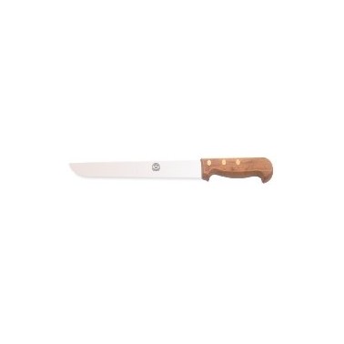 CUCHILLO JAMONERO DE MANGO DE MADERA
